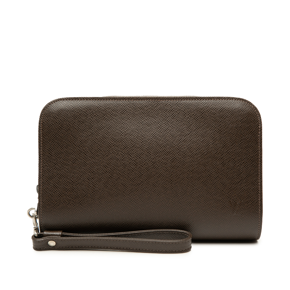 Pre-Loved Louis Vuitton Taiga Pochette Baikal